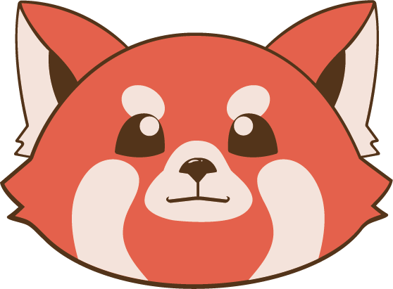 Reddie, el panda rojo